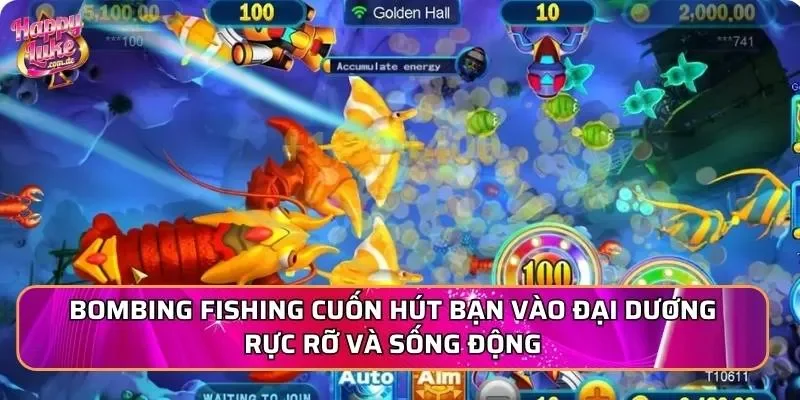 Bombing Fishing cuốn hút bạn vào đại dương rực rỡ và sống động